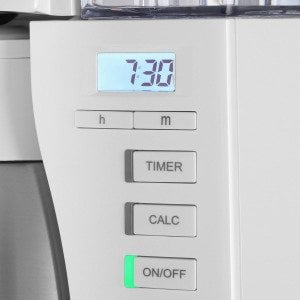 Melitta Look V Therm Tımer (Termoslu & Zaman Ayarlı) Filtre Kahve Makinesi Beyaz