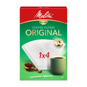 Melitta 1x4® Original Beyaz Kahve Filtre Kağıdı