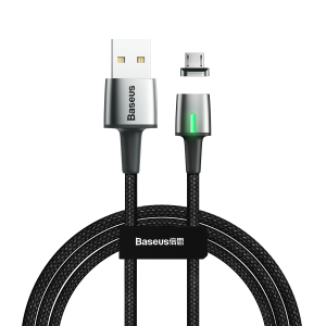 Baseus Zinc Manyetik Uçlu 1.5A 2 Metre Micro USB Kablo