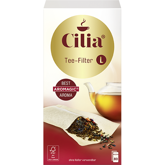 Cilia® Çay Filtresi Büyük Boy-80 Adet