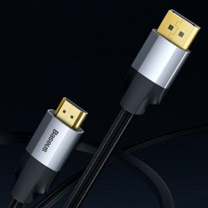 Baseus Enjoyment 4K 60Hz Displayport to HDMI 1 Metre HDMI Kablo