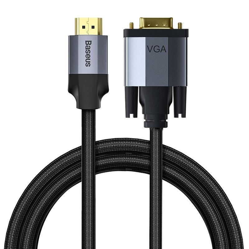 Baseus Enjoyment HDMI to VGA 2 Metre Kablo