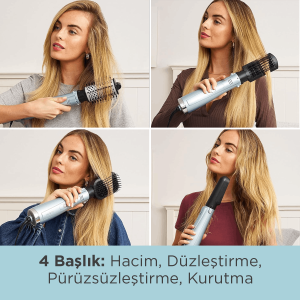 BaByliss AS774E Hydro-Fusion Hava Üflemeli Saç Şekillendirici Seti