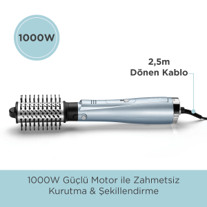 BaByliss AS774E Hydro-Fusion Hava Üflemeli Saç Şekillendirici Seti