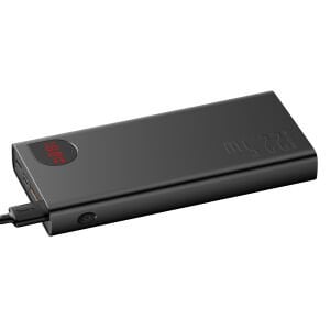 Baseus Adaman Metal Overseas Edition 22.5W 20.000 mAh Dijital Ekranlı Powerbank