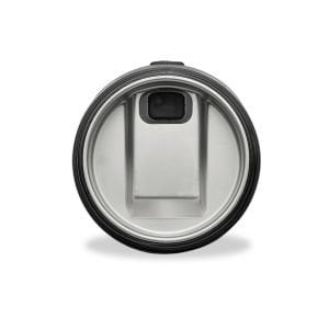 Qwetch QM6071 Çiçek Desenli Isı Yalıtımlı 470ml Termos Mug – Kırmızı