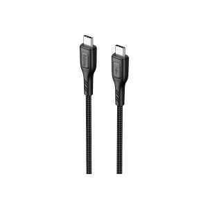 hkm tech KNIT 60W Hızlı Şarj Destekli, Type-C to Type-C Şarj ve Data Aktarım Kablosu