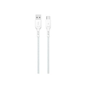 hkm tech KNIT 2A Çıkışlı, USB-A to Type-C Şarj ve Data Aktarım Kablosu
