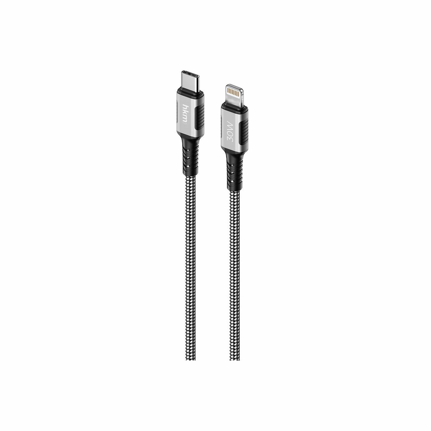 hkm tech DYNAMIC 30W Hızlı Şarj Destekli, Mıknatıslı, Type-C to Lightning Şarj ve Data Aktarım Kablosu