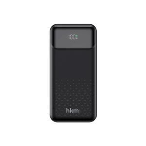 hkm tech POWER NANO 20.000 mAh 20W Hızlı Şarj Destekli, Type-C ve Lightning Kablolu Powerbank