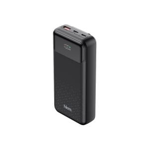 hkm tech POWER NANO 20.000 mAh 20W Hızlı Şarj Destekli, Type-C ve Lightning Kablolu Powerbank