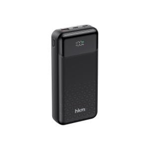 hkm tech POWER NANO 20.000 mAh 20W Hızlı Şarj Destekli, Type-C ve Lightning Kablolu Powerbank