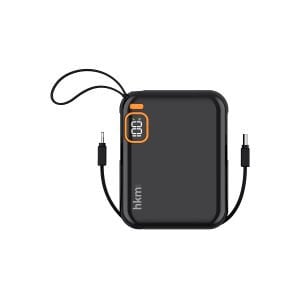 hkm tech POWER DUO 10.000 mAh 20W Hızlı Şarj Destekli, Type-C ve Lightning Kablolu Powerbank