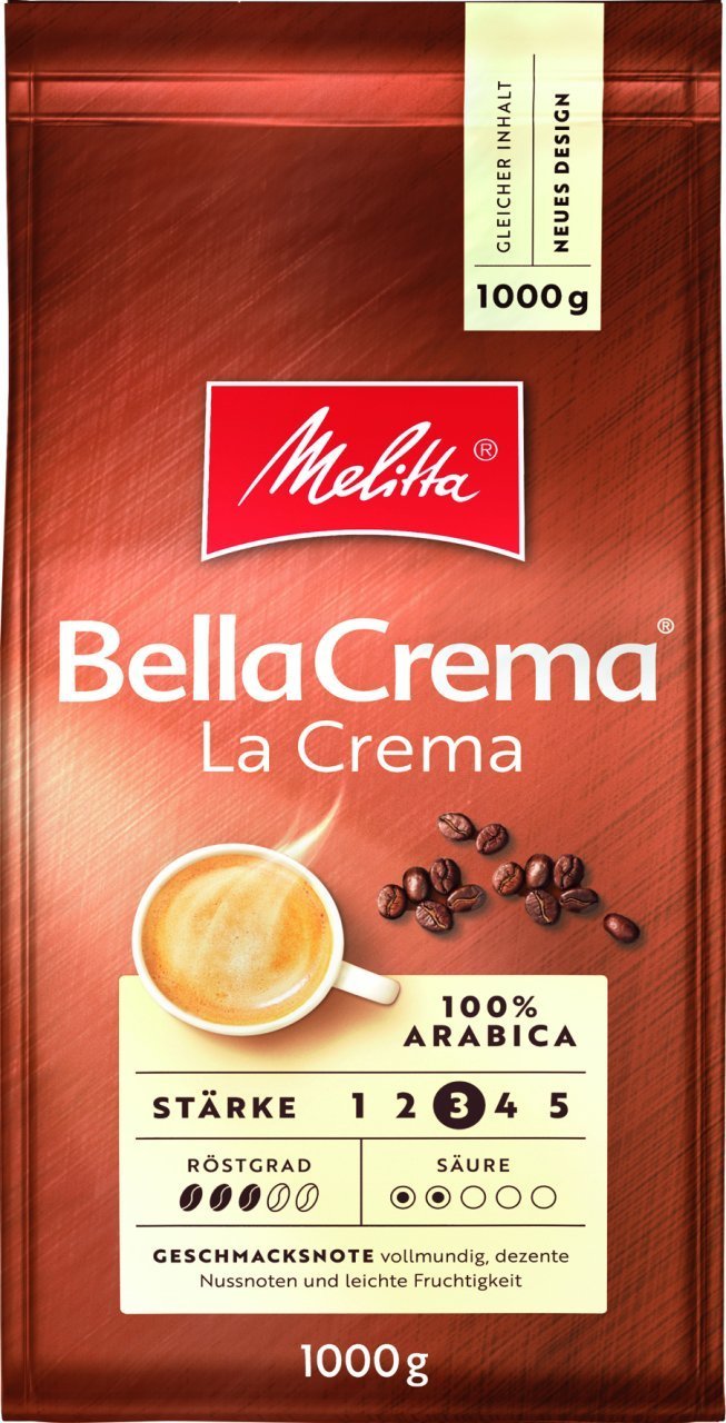 Melitta BellaCrema LaCrema Çekirdek Kahve 1KG