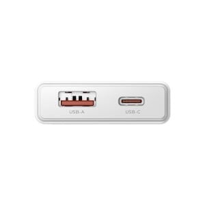 hkm tech EXTRA SLIM GaN 30W USB-A ve Type-C Çift Portlu Ultra İnce ve Hızlı Şarj Aleti