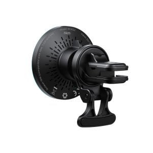 hkm tech MAG 15W Kablosuz Hızlı Şarj Destekli, MagSafe Uyumlu Araç İçi Telefon Tutucu ve Şarjı