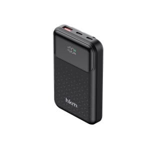 hkm tech POWER NANO 10.000 mAh 20W Hızlı Şarj Destekli, Type-C ve Lightning Kablolu Powerbank