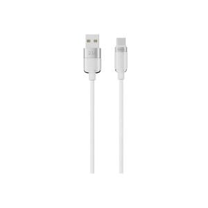 hkm tech KNIT GLAM 2.1A Hızlı Şarj Destekli, USB-A to Type-C Şarj ve Data Aktarım Kablosu