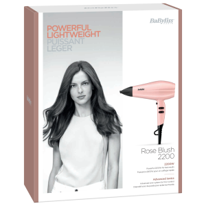 BaByliss 5337PRE Rose Blush 2200W  Saç Kurutma Makinesi