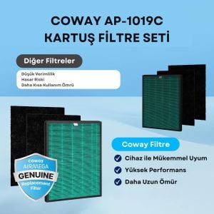 Coway AP-1019C Kartuş Filtre Seti