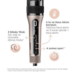 BaByliss C6688E Style Secret Air Otomatik Saç Maşası