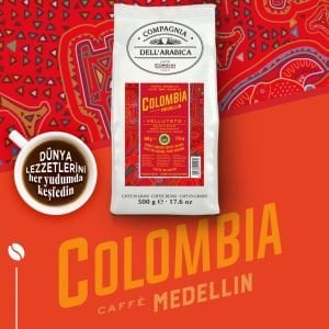 Caffe Corsini Kolombiya Medellin %100 Arabica Çekirdek Kahve 250GR