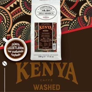 Caffe Corsini Kenya %100 Arabica Çekirdek Kahve 250GR