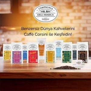 Caffe Corsini Hindistan Monsooned Malaba %100 Arabica Çekirdek Kahve 250GR