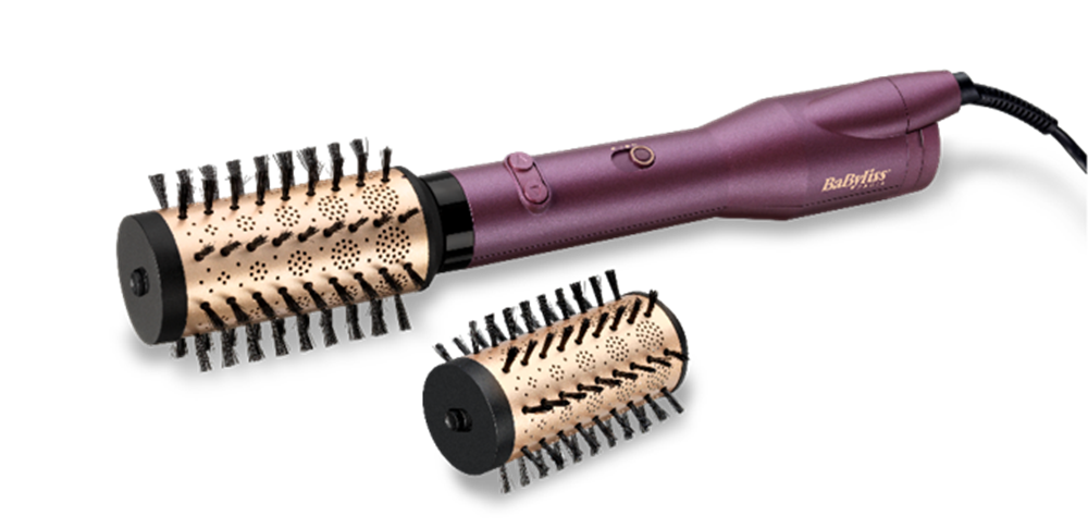 BaByliss AS950E Big Hair Dual Hava Üflemeli Saç Şekillendiricisi Mor