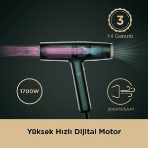 BaByliss D6555DE Air Power Pro Saç Kurutma Makinesi