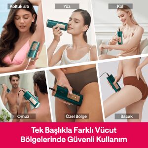 Ulike Air 2 Travel ED IPL Lazer Epilasyon Aleti Safir Buz Soğutma Teknolojisi