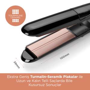 BaByliss ST493E Steam Smooth Buharlı Saç Düzleştirici