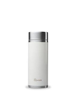 Qwetch QT5030 Isı Yalıtımlı 400 ml Termos - İpeksi Beyaz