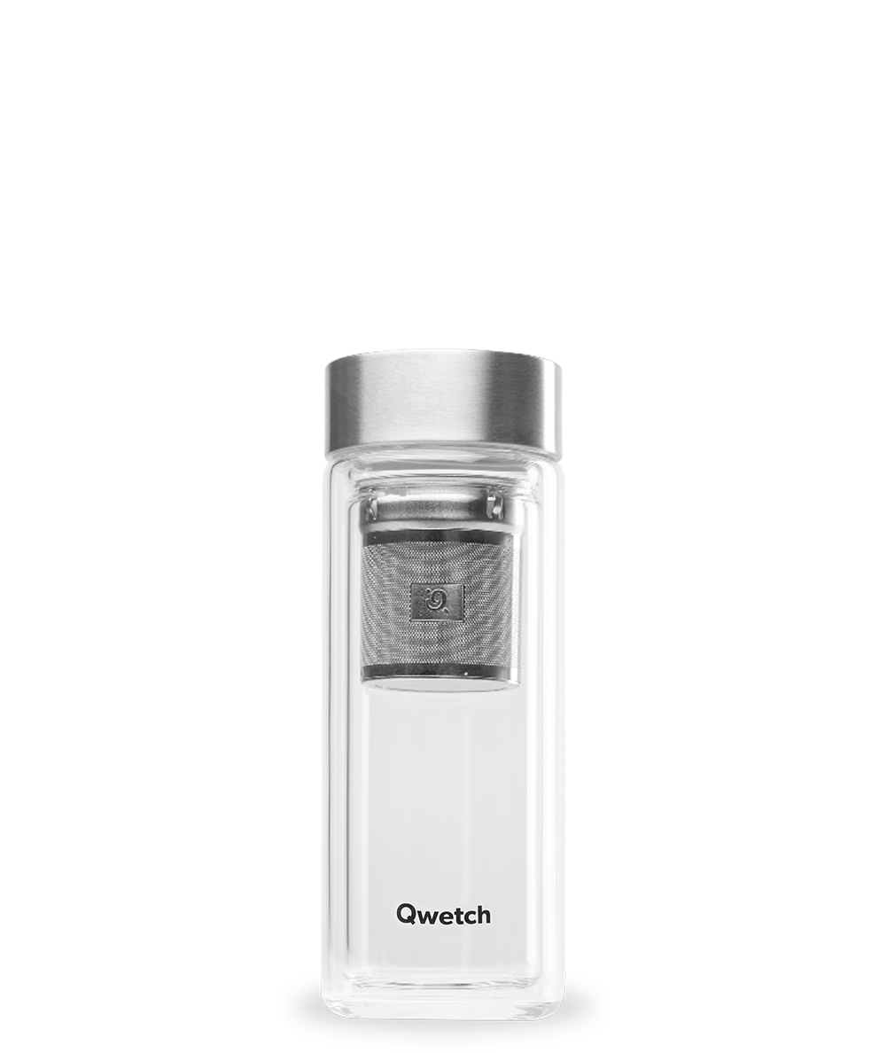 Qwetch QT5020 Isı Yalıtımlı 320 ml Termos - Şeffaf