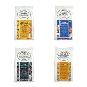 Caffe Corsini %100 Arabica Çekirdek Kahve 4x250GR Tanışma Paketi