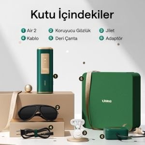 Ulike Air 2 IPL Lazer Epilasyon Aleti Safir Buz Soğutma Teknolojisi