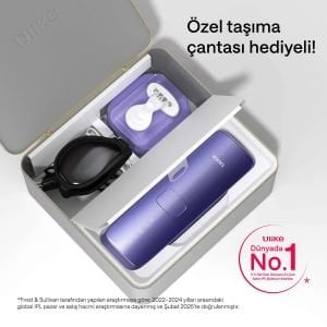 Ulike Air 3 IPL Lazer Epilasyon Aleti Safir Buz Soğutma Teknolojisi Mor