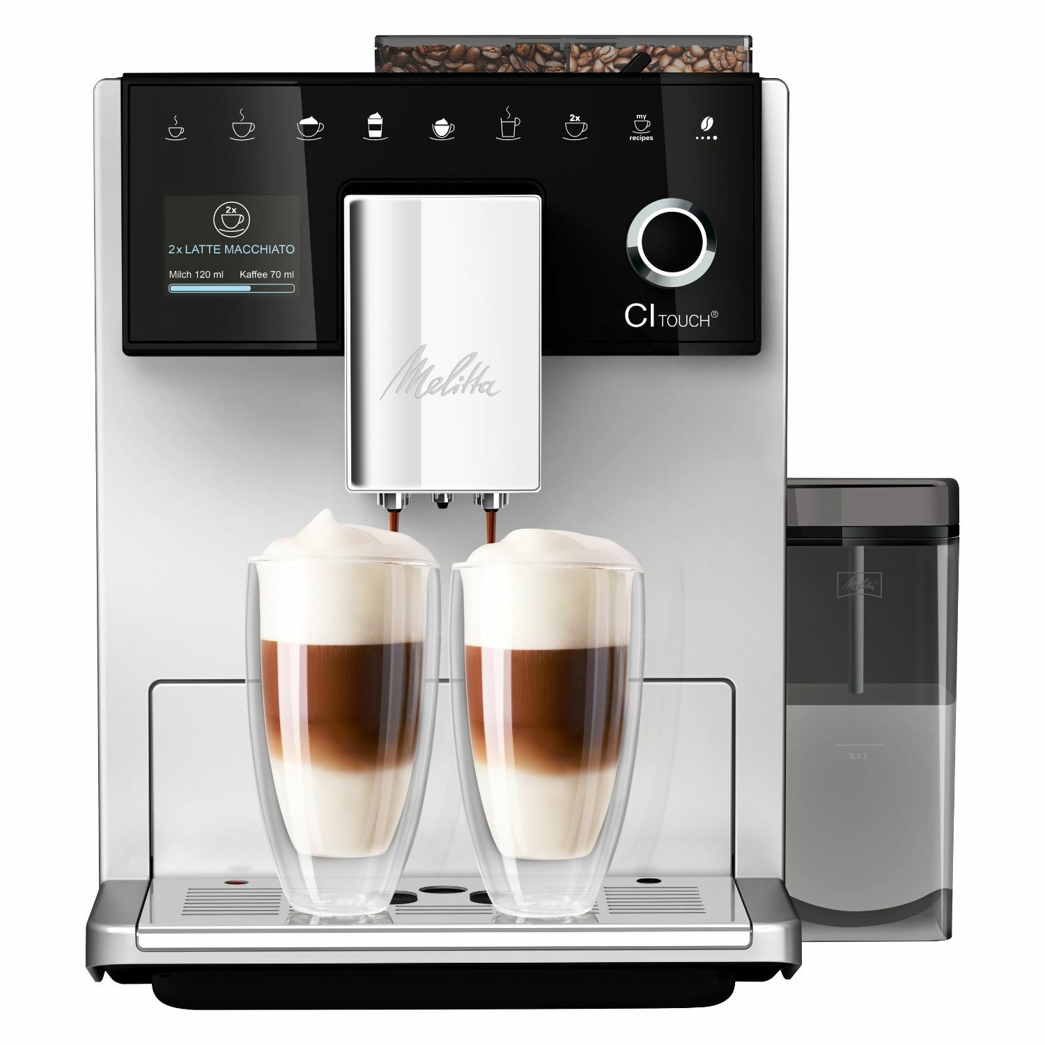 Melitta CI Touch Tam Otomatik Kahve Makinesi Gümüş