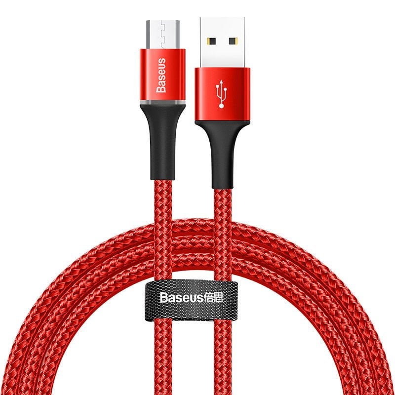 Baseus Halo 3A Micro USB 1 Metre Şarj Kablosu