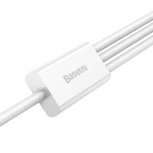 Baseus Superior 3in1 Hızlı Şarj Özellikli USB to M+L+C 3.5A Kablo 0.5m.