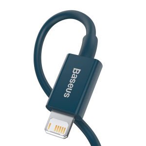 Baseus Superior Hızlı Şarj Özellikli 2.4A USB to Lightning Kablo 1m