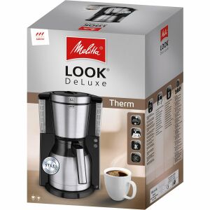 Melitta Look IV Therm Deluxe Filtre Kahve Makinesi Siyah