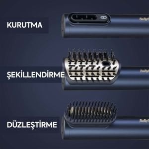 BaByliss Air Wand 1600W Saç Kurutma ve Şekillendirme Seti AS6550CE (2 Aksesuar)
