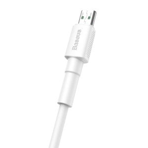 Baseus Mini White 4A 100 cm Micro USB Şarj Kablosu