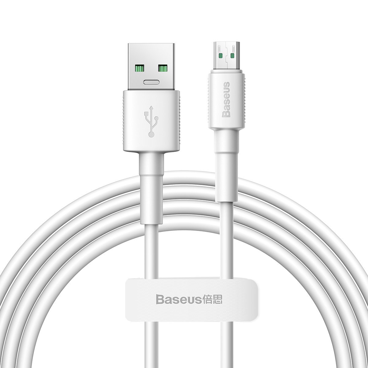 Baseus Mini White 4A 200 cm Micro USB Şarj Kablosu