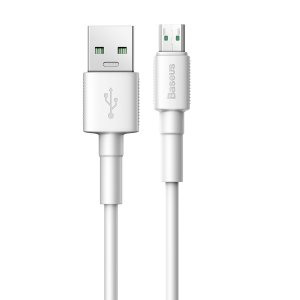 Baseus Mini White 4A 200 cm Micro USB Şarj Kablosu