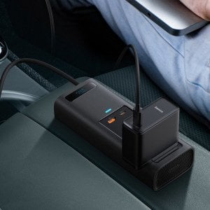 Baseus In Car Inverter 150W 220V CN/EU Araç Şarjı