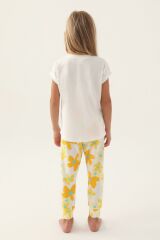 Roly Poly 3394 Garson Today Krem Kız Çocuk Pijama Takımı