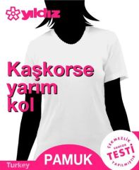 Yıldız 3017 Kaşkorse Kısa Kol Kadın Fanila