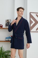 Kly 275 Erkek Polar Sabahlık Lacivert - XXL